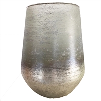 Vase i håndlavet glas Grøn 20*26cm