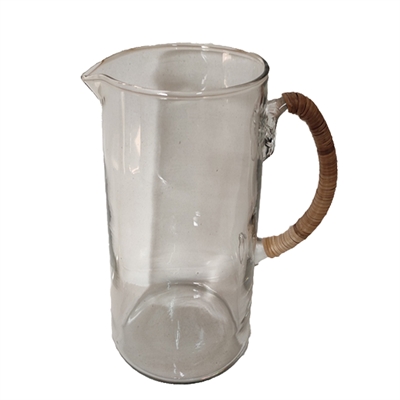 Glaskande med bambus 22cm